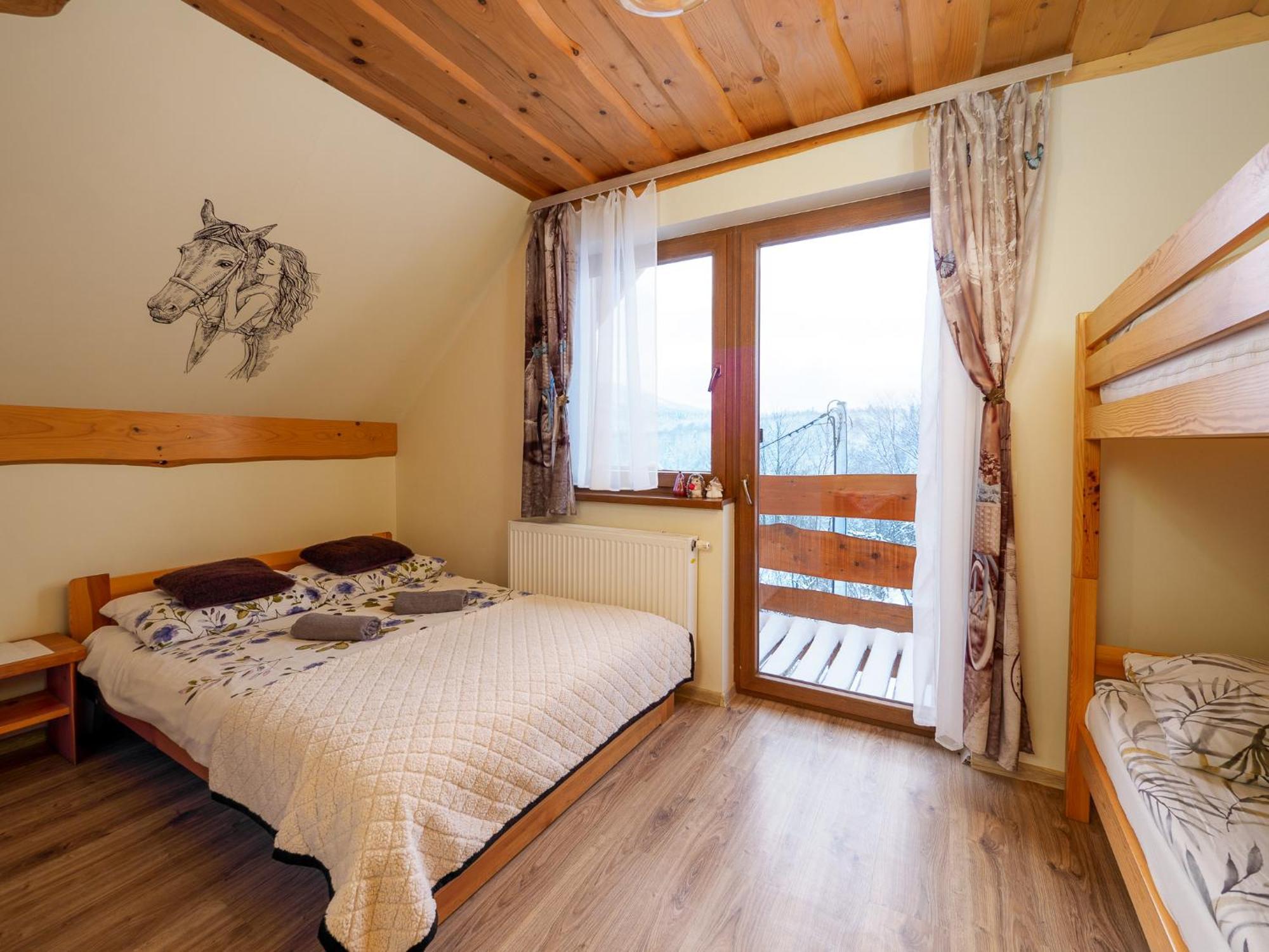Villa Gazdówka na Mosornym Groniu Zawoja Exterior foto