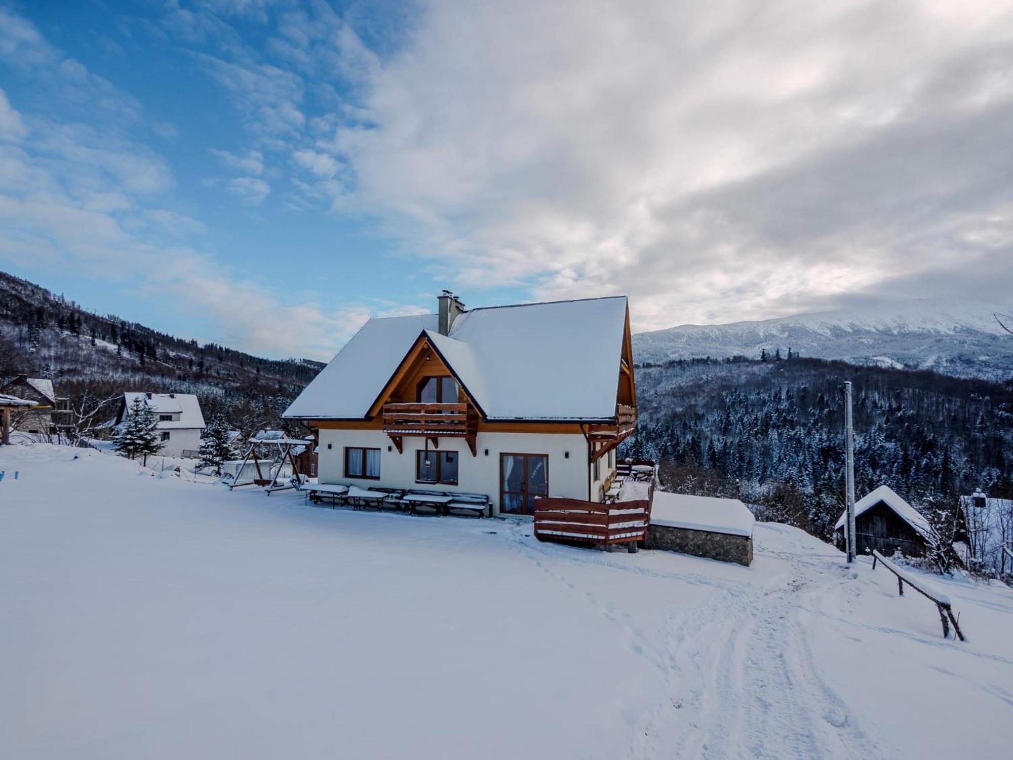 Villa Gazdówka na Mosornym Groniu Zawoja Exterior foto